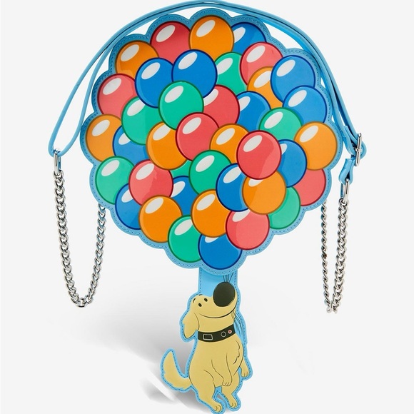 Loungefly Handbags - UP Loungefly Disney Pixar Up Dug Balloons Crossbody Bag